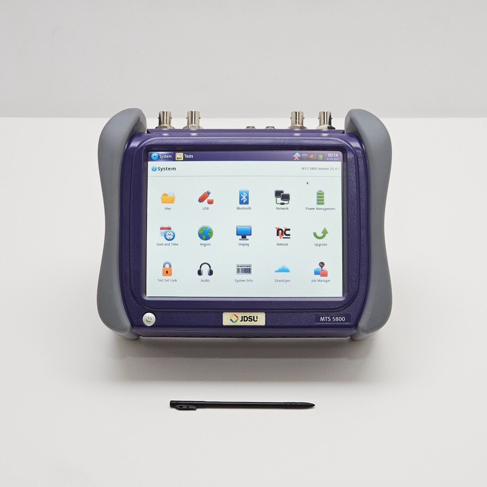 Calibrated Viavi JDSU MTS 5800 w/ 5801P Network Tester LOADED with MANY Options