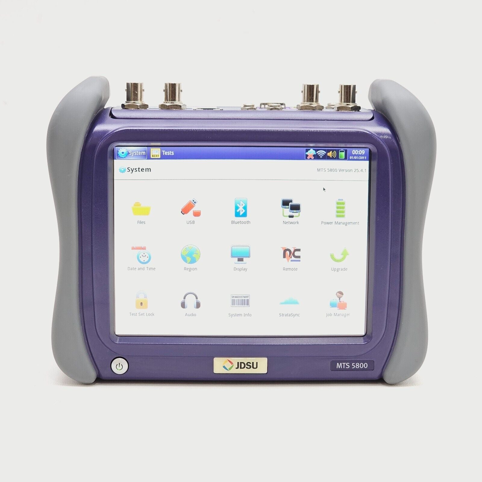 Calibrated Viavi JDSU MTS 5800 w/ 5801P Network Tester LOADED with MANY Options