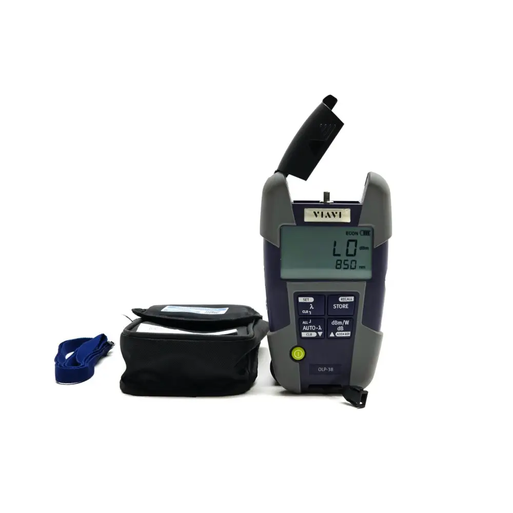 Viavi JDSU OLP-38 SmartPocket optical power meter BN 2302/13 front view showing display and controls