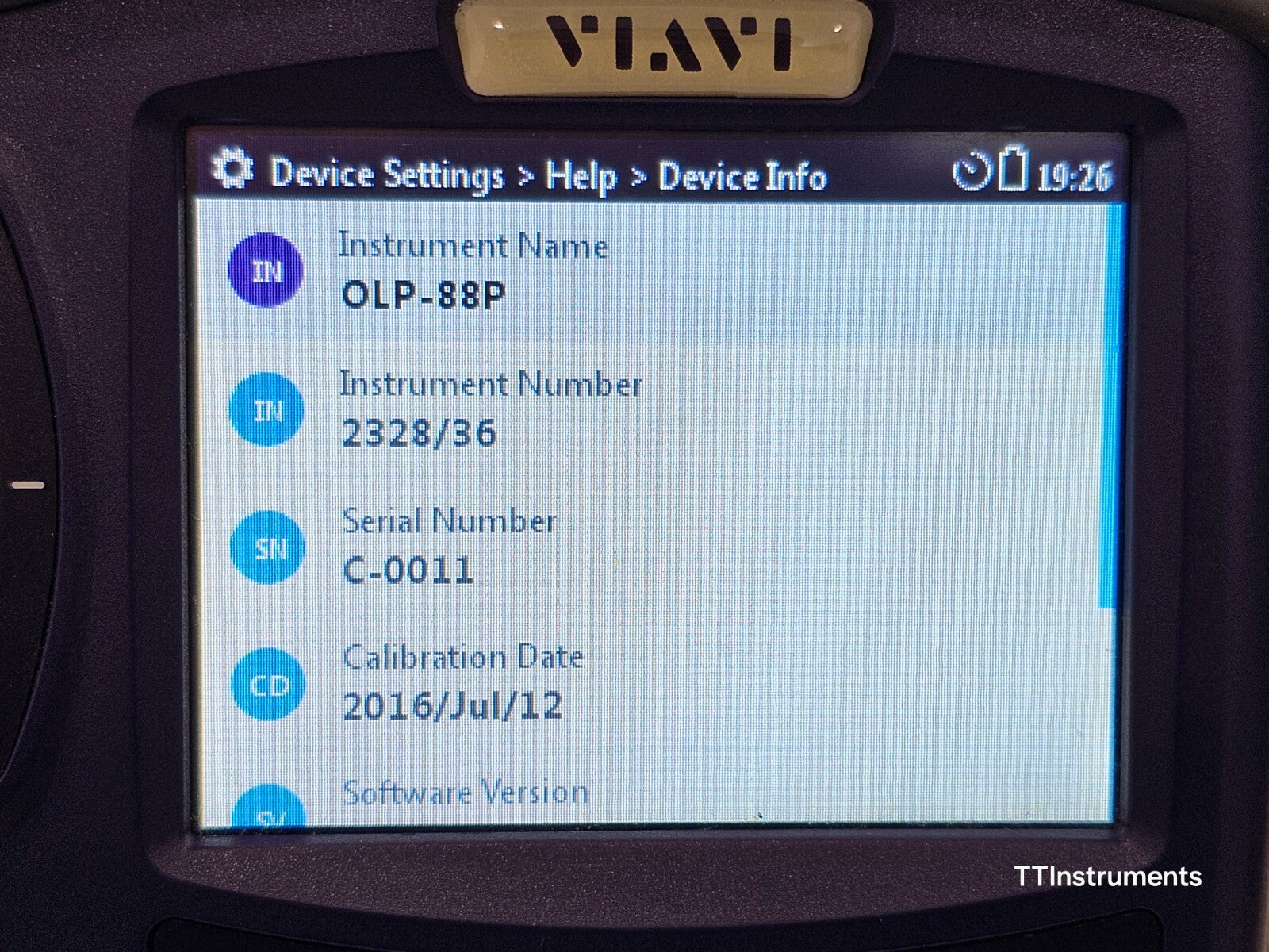 CALIBRATED Viavi JDSU OLP-88P 1310/1490/1550 nm 2328/36 TruePON Meter