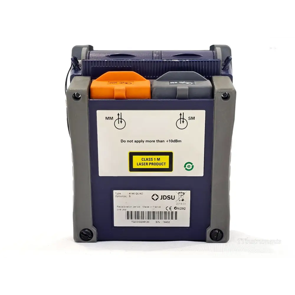Viavi JDSU T-BERD 2000 powered on showing SmartLink software screen