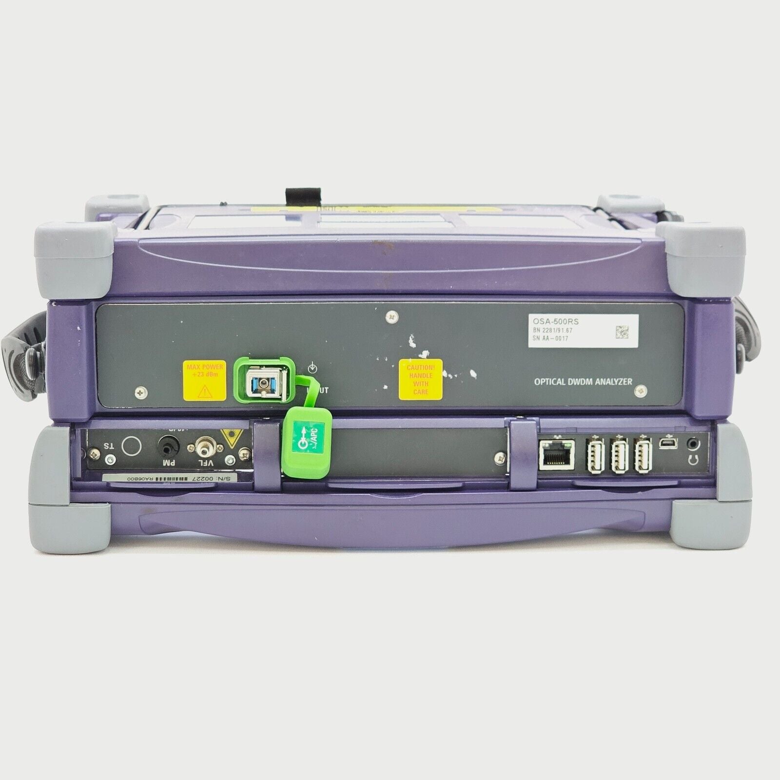 Calibrated Viavi JDSU T-Berd 8000E w/ OSA-500RS 2281/91.57 Optical DWDM Analyzer