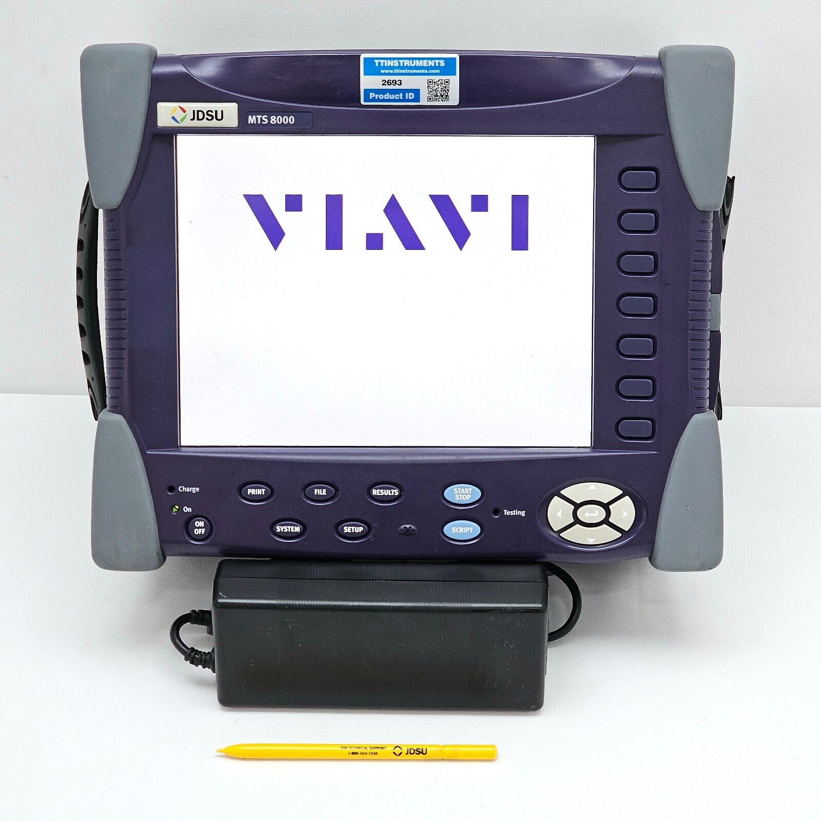 Calibrated Viavi JDSU T-Berd 8000E w/ OSA-500RS 2281/91.57 Optical DWDM Analyzer