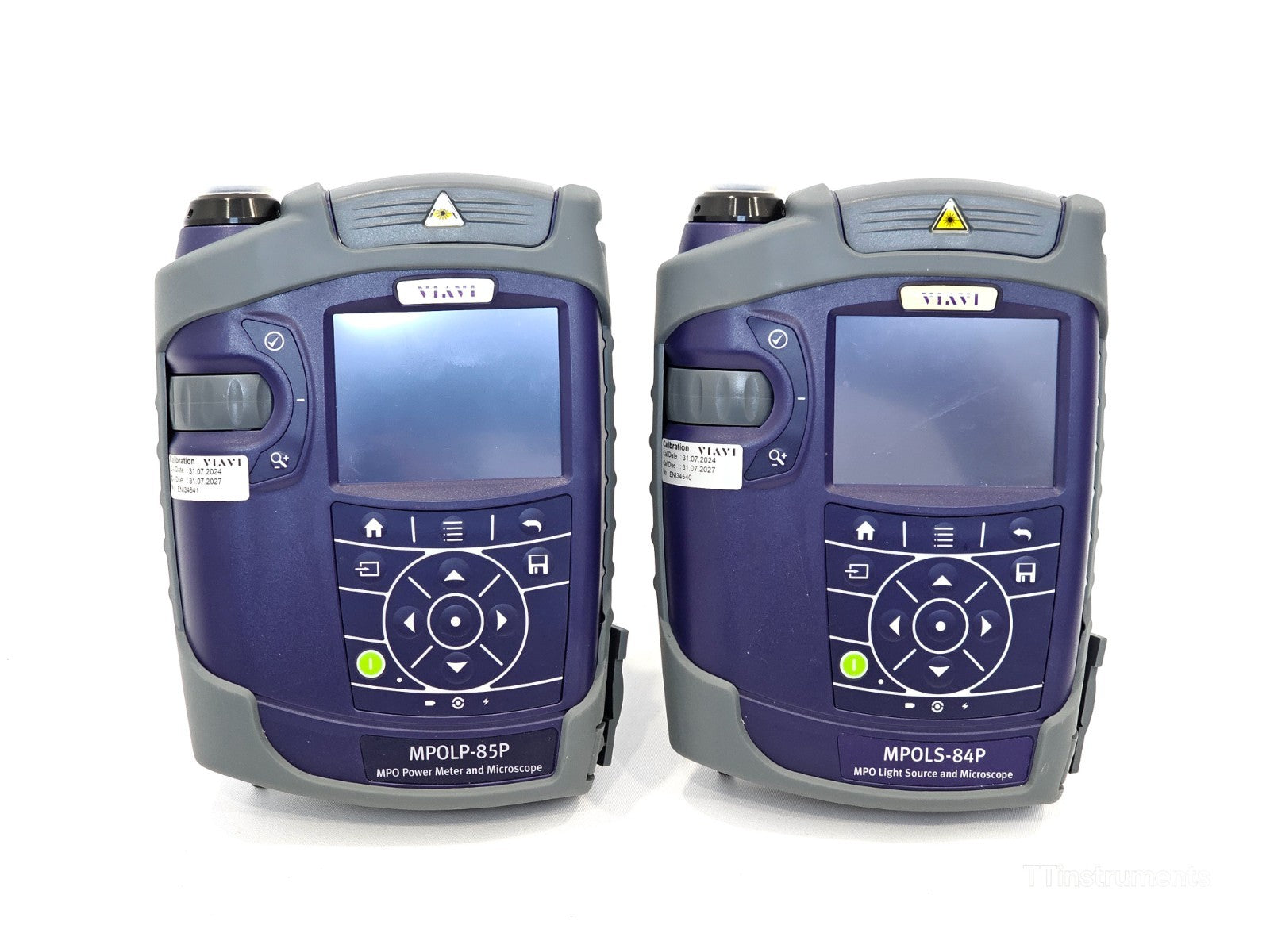 Calibrated Viavi MPO Optical Loss Test Set MM Tier 1 Certification LS PM + Scope