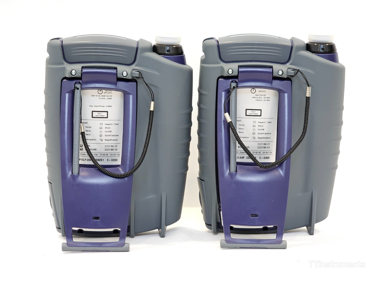 Calibrated Viavi MPO Optical Loss Test Set MM Tier 1 Certification LS PM + Scope