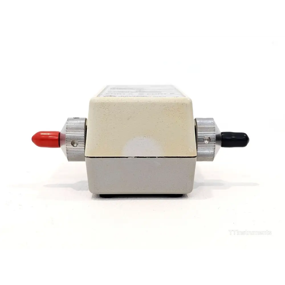 Keysight N4692A ECal module 2.92 mm port A connector close-up detail