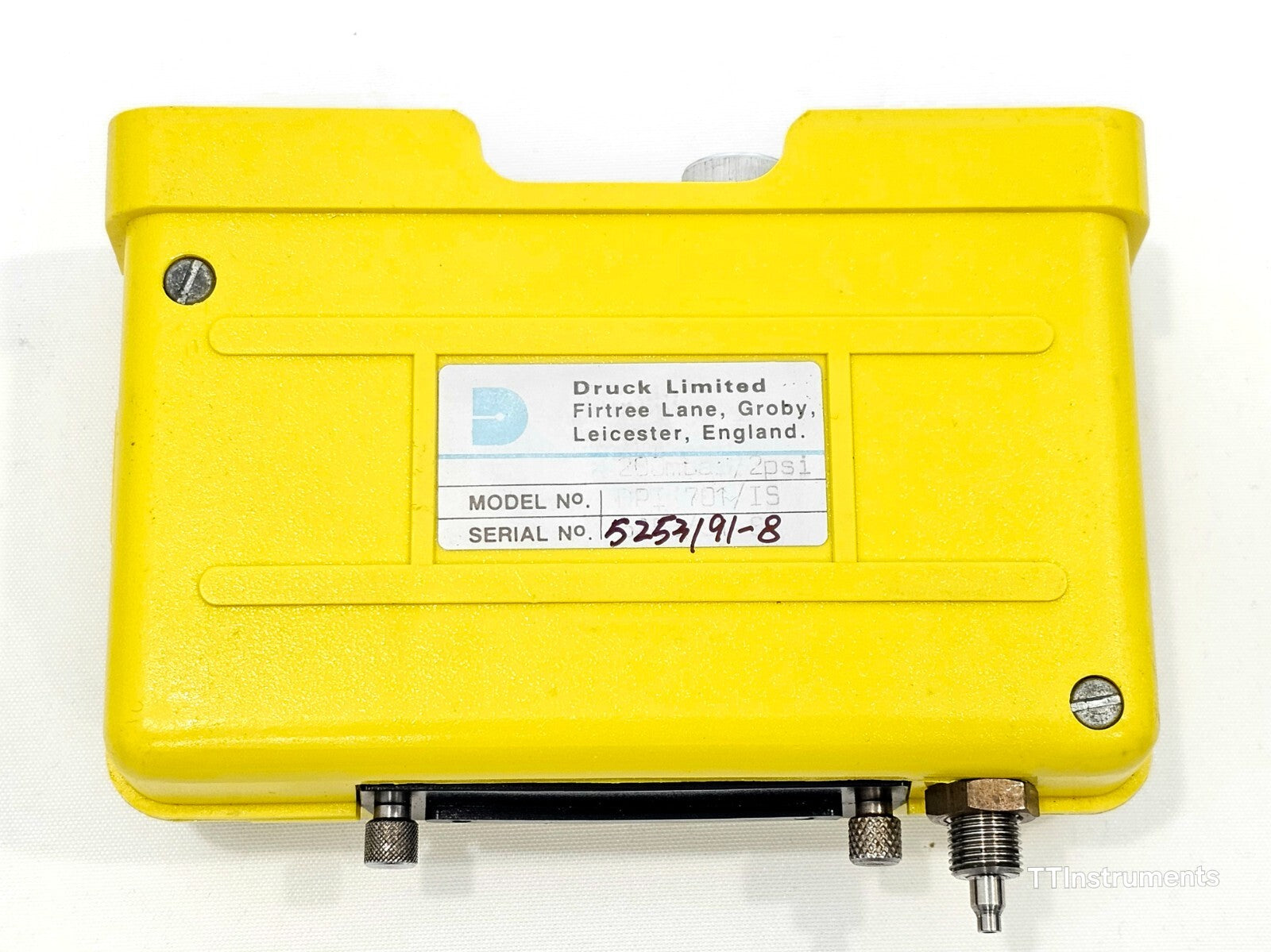 Druck DPI 701 (IS) Digital Pressure Indicator – 0.2 PSI / 200 mbar