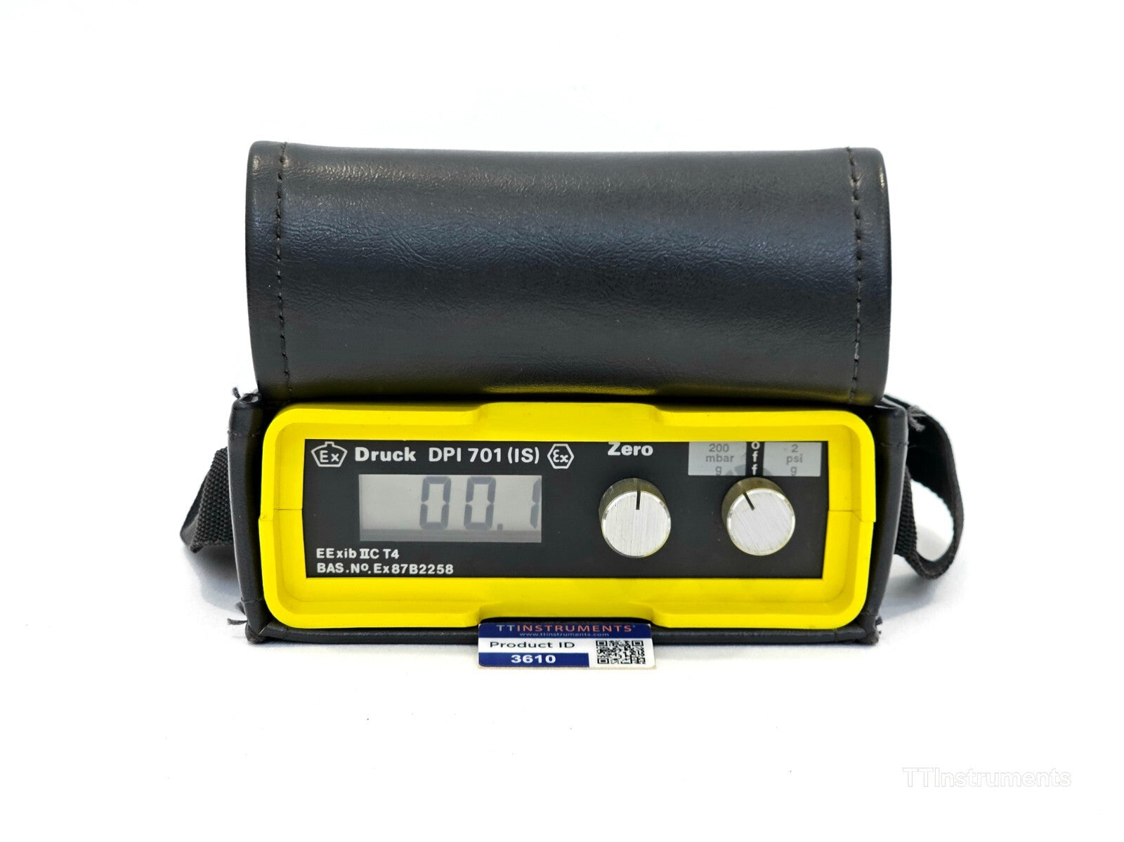 Druck DPI 701 (IS) Digital Pressure Indicator – 0.2 PSI / 200 mbar