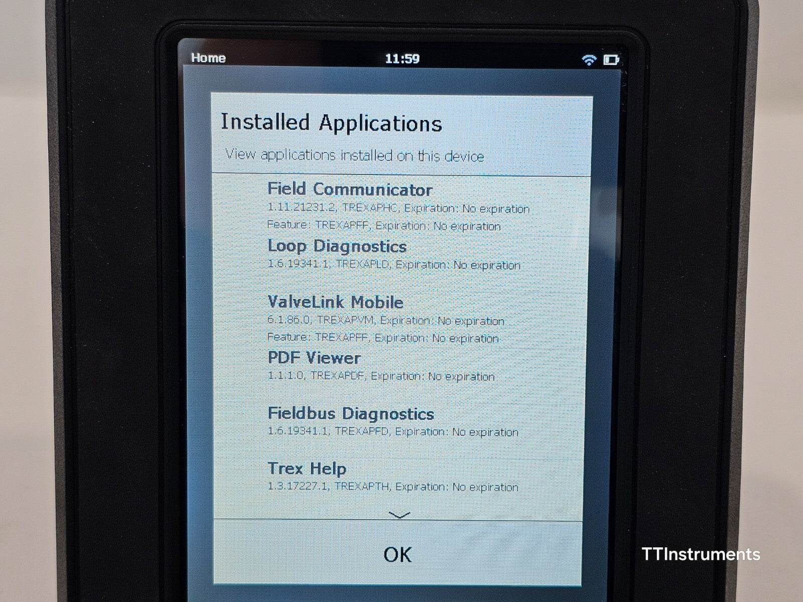 Emerson TREXLFPKLWS3S AMS Trex Device Communicator HART & FF ValveLink Installed