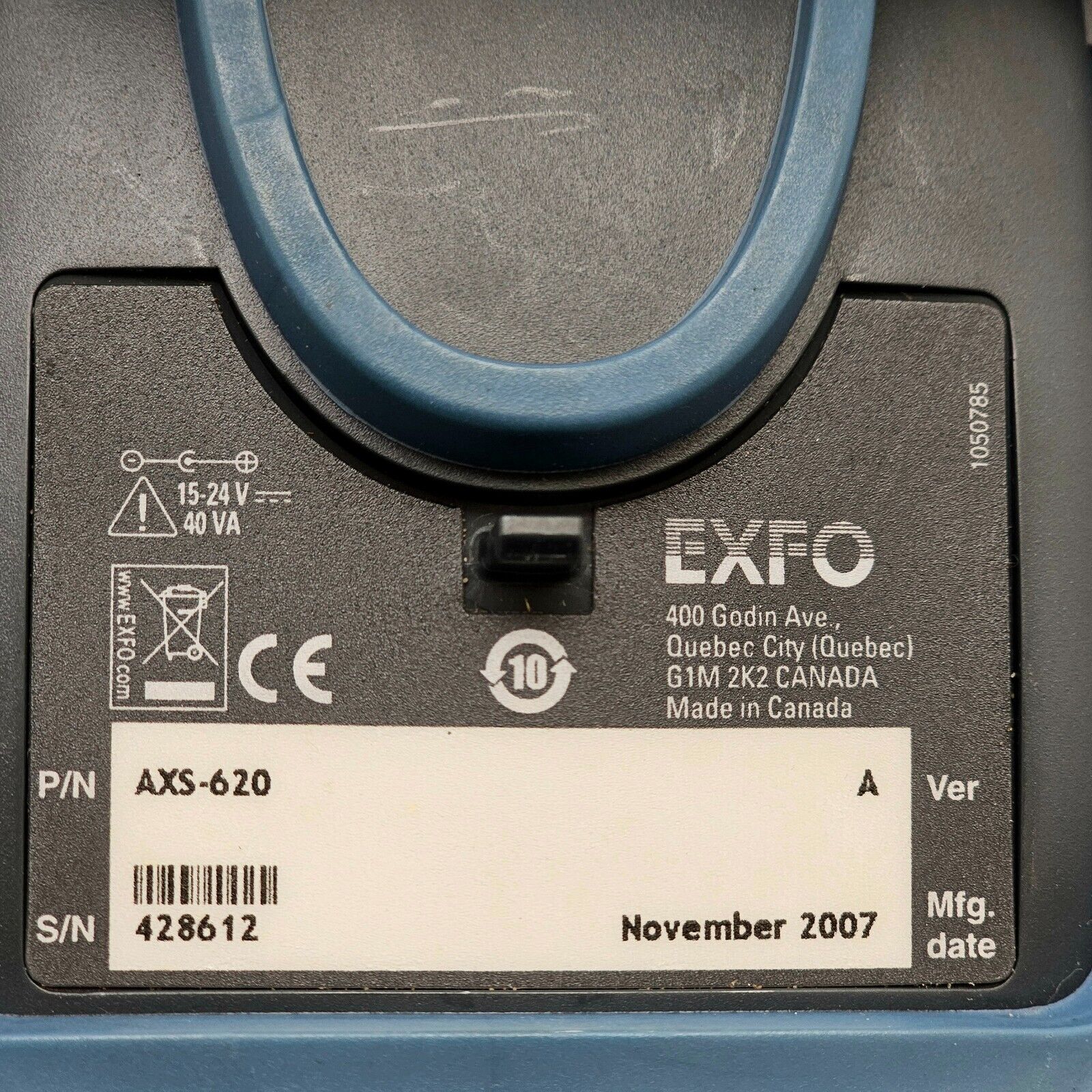 EXFO AXS 200/620 Sharp Tester AXS-620 ADSL2+ Triple Play Set Annex A DATA FTP I