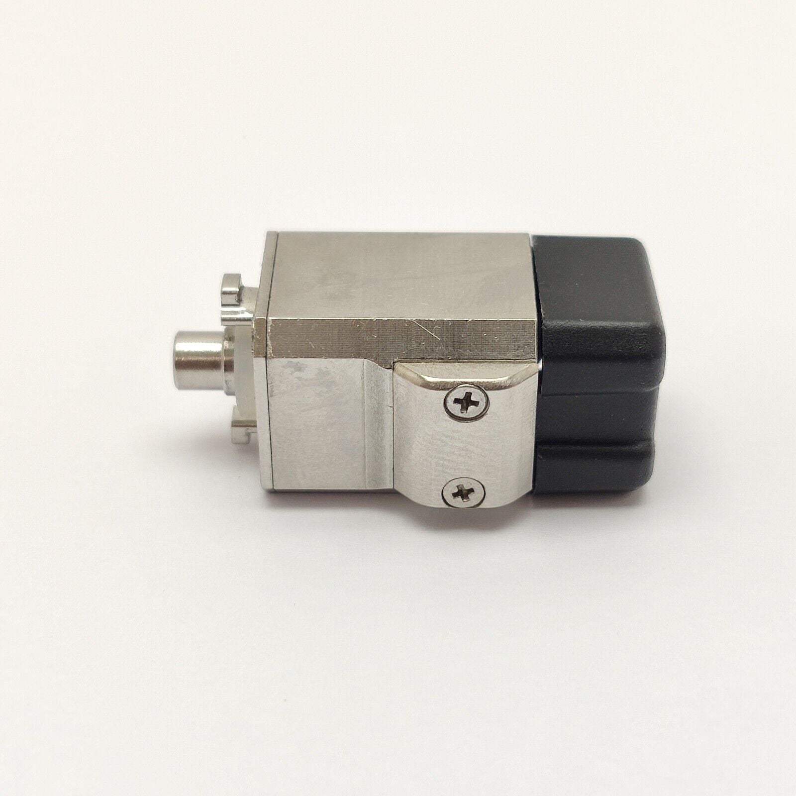 EXFO EUI E-2000 adapter connector rear view showing baseplate mounting interface