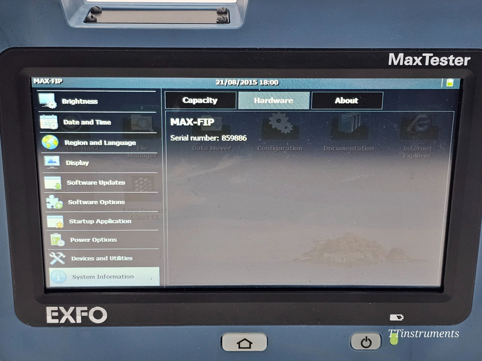 EXFO FIP-430B Fiber Inspection Scope with 4 Tips + MAX-FIP Viewer