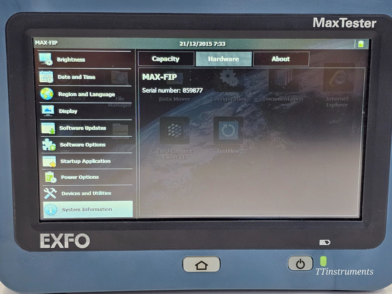 EXFO FIP-430B Fiber Inspection Scope with 7 Tips + MAX-FIP Viewer