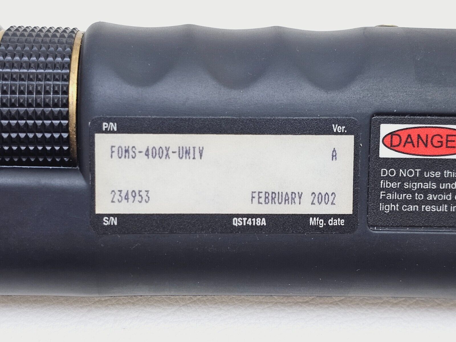 EXFO FOMS-400X-UNIV Fiber Optic Scope with 2.5mm PC / APC Connectors
