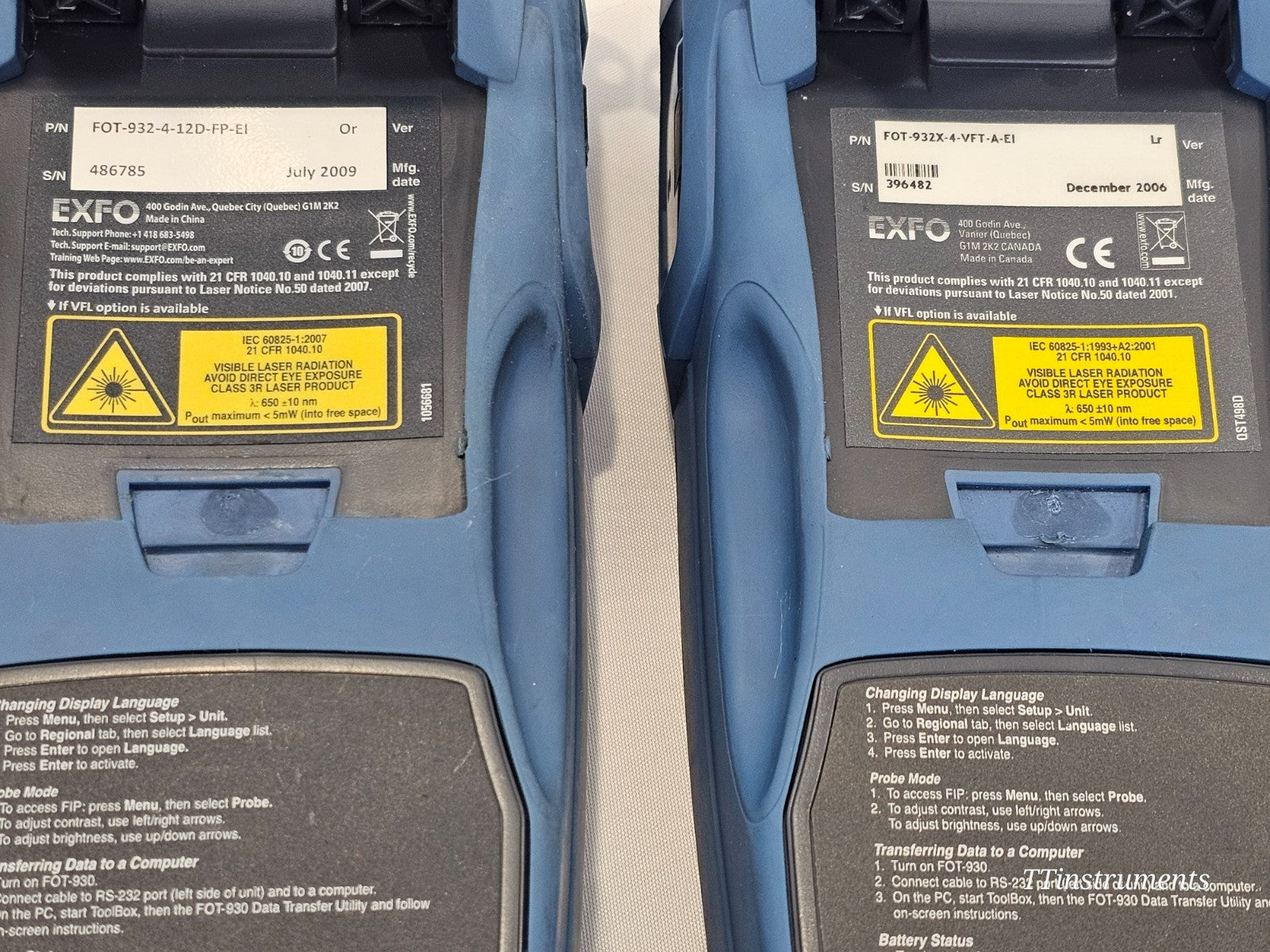 EXFO FOT-930 MaxTester II Multifunction Loss Tester SET 1310/1550/1625 SM OLTS