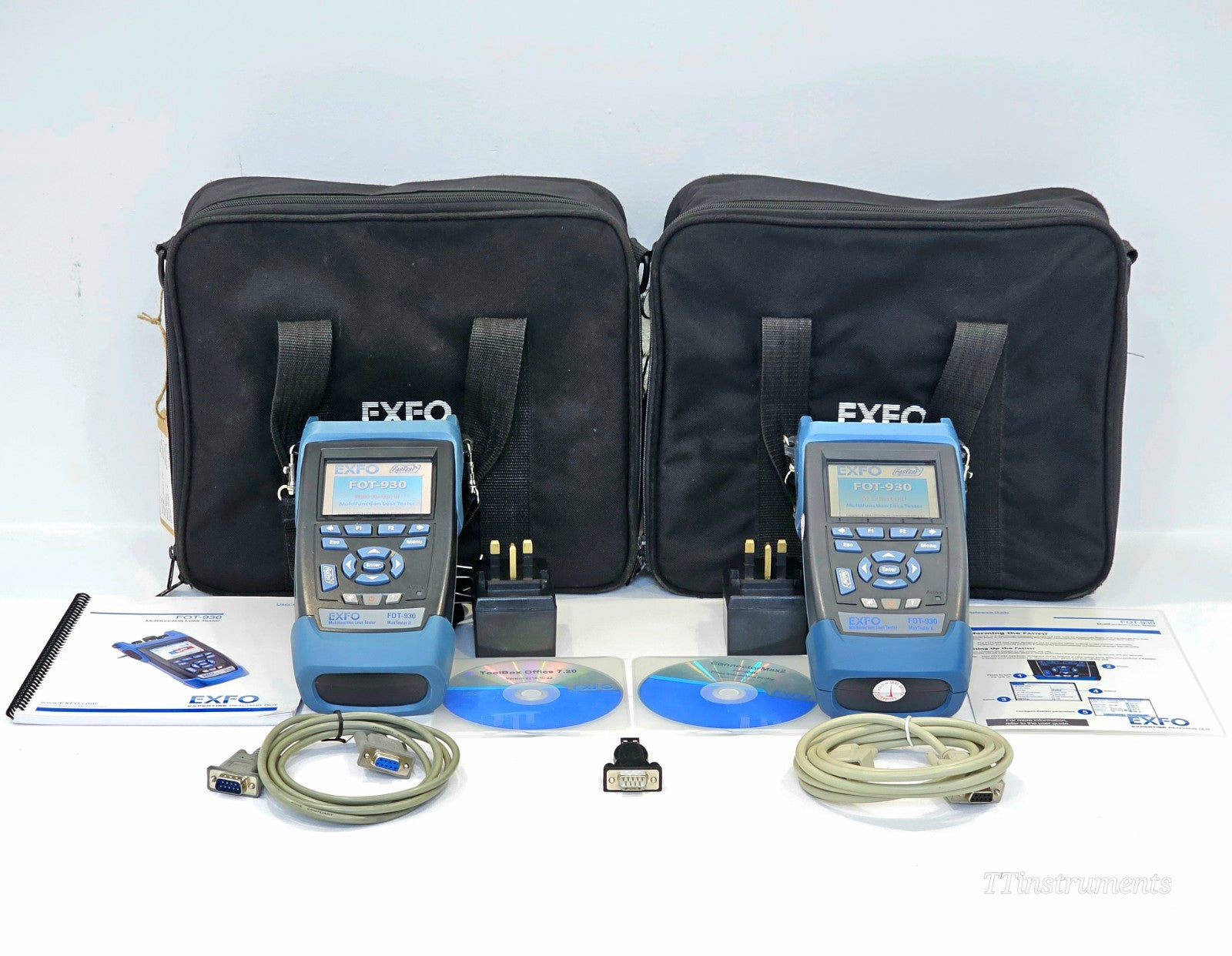 EXFO FOT-930 MaxTester II Multifunction Loss Tester SET 1310/1550/1625 SM OLTS