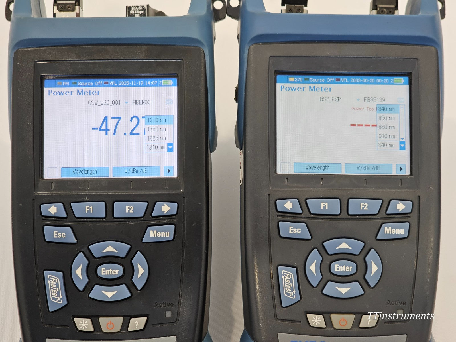 EXFO FOT-930 MaxTester II Multifunction Loss Tester SET 1310/1550/1625 SM OLTS