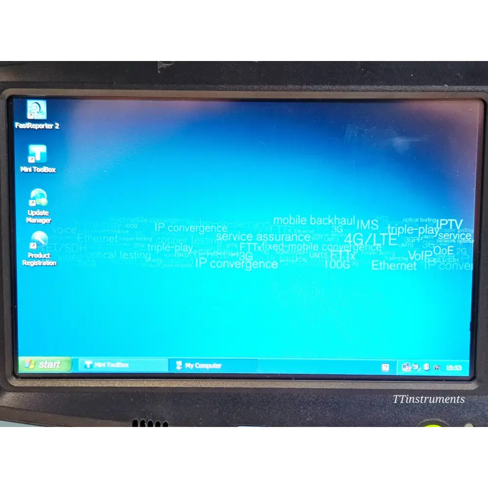 EXFO FTB-1 Mainframe with FTB-860 Ethernet Tester 1G RFC 2544 Ether SAM