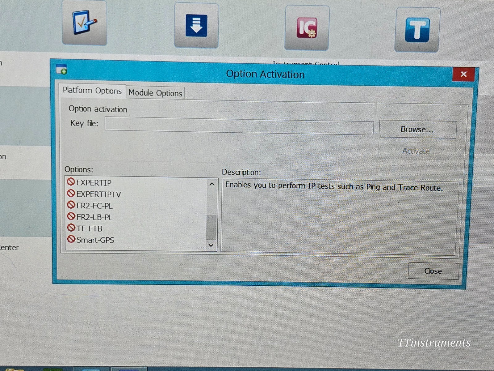 EXFO FTB-1 Pro FTB-720Gv2-SM1 1310/1550 nm OTDR iOLM APC-SC FTB-720 SM1