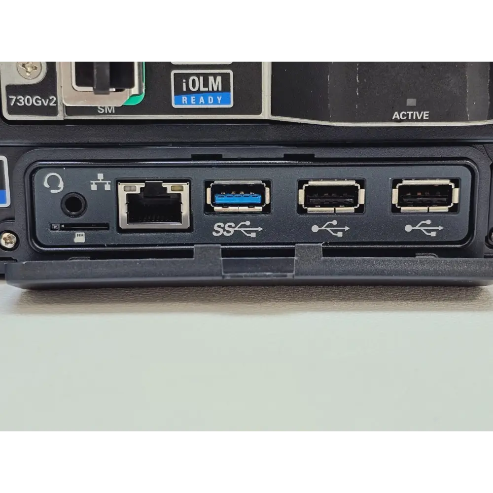 EXFO FTB-1 Pro with FTB-730Gv2 module showing rear label with model number and MFD 2016 date