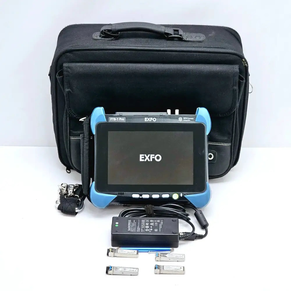 EXFO FTB-1 Pro with FTB-880v2 NetBlazer 10G Ethernet BERT tester front view