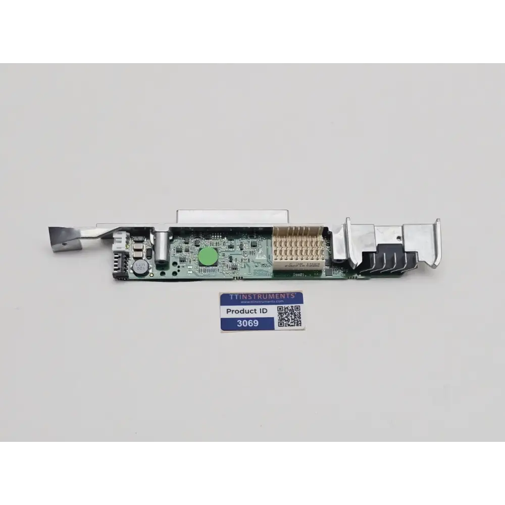EXFO FTB-880V2 FTB-1 Pro battery and module connector PCB assembly, top side view with TT Instruments product ID label 3069