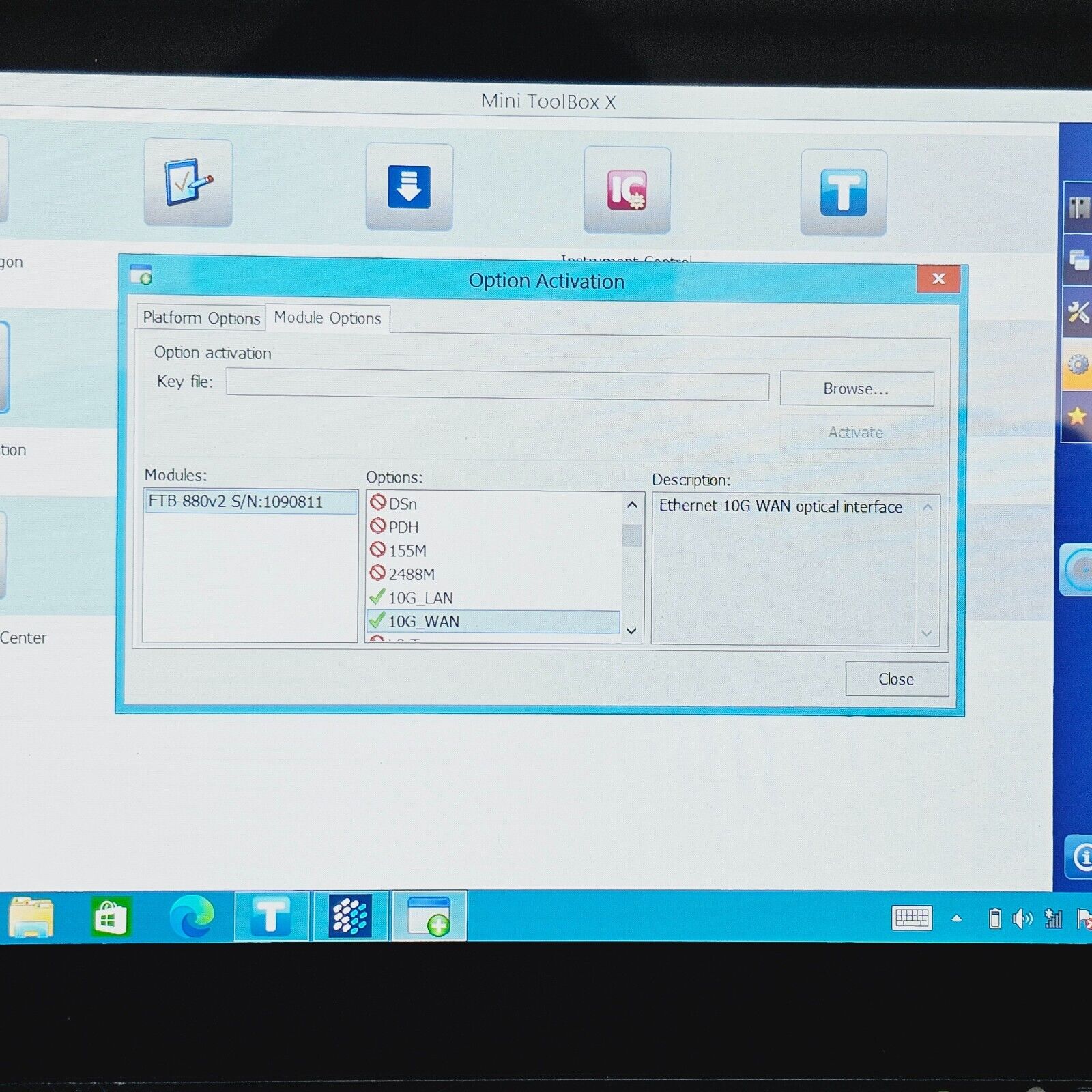 EXFO FTB-1 Pro FTB-880v2 10G / 1G LAN WAN Ethernet Bert Tester RFC 2544 & 6349