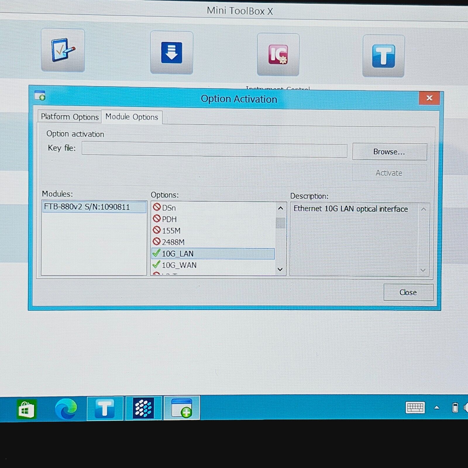 EXFO FTB-1 Pro FTB-880v2 10G / 1G LAN WAN Ethernet Bert Tester RFC 2544 & 6349