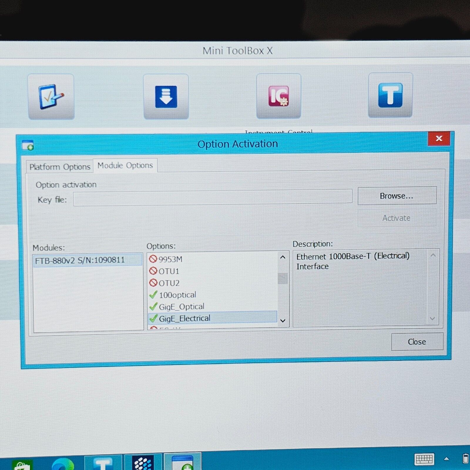 EXFO FTB-1 Pro FTB-880v2 10G / 1G LAN WAN Ethernet Bert Tester RFC 2544 & 6349