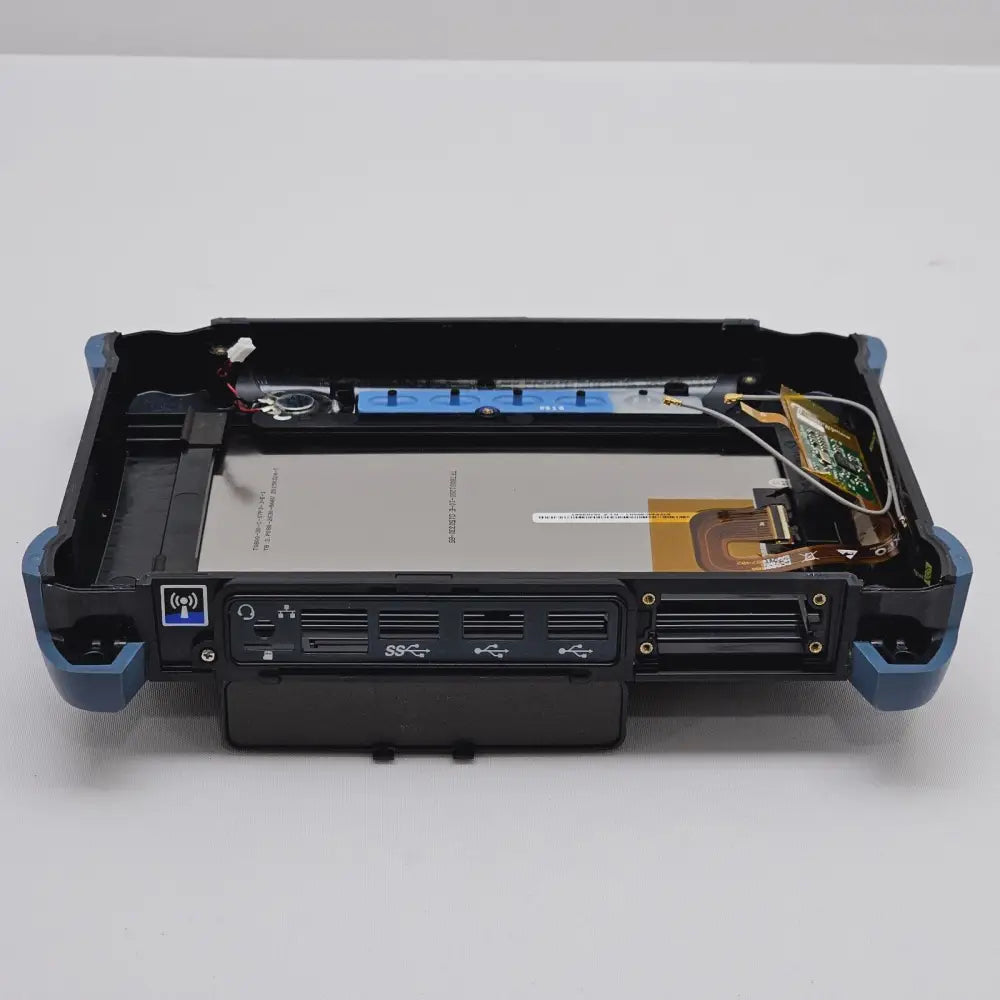 EXFO FTB-1 Pro v2 S1 screen and fascia assembly angled view showing overall condition