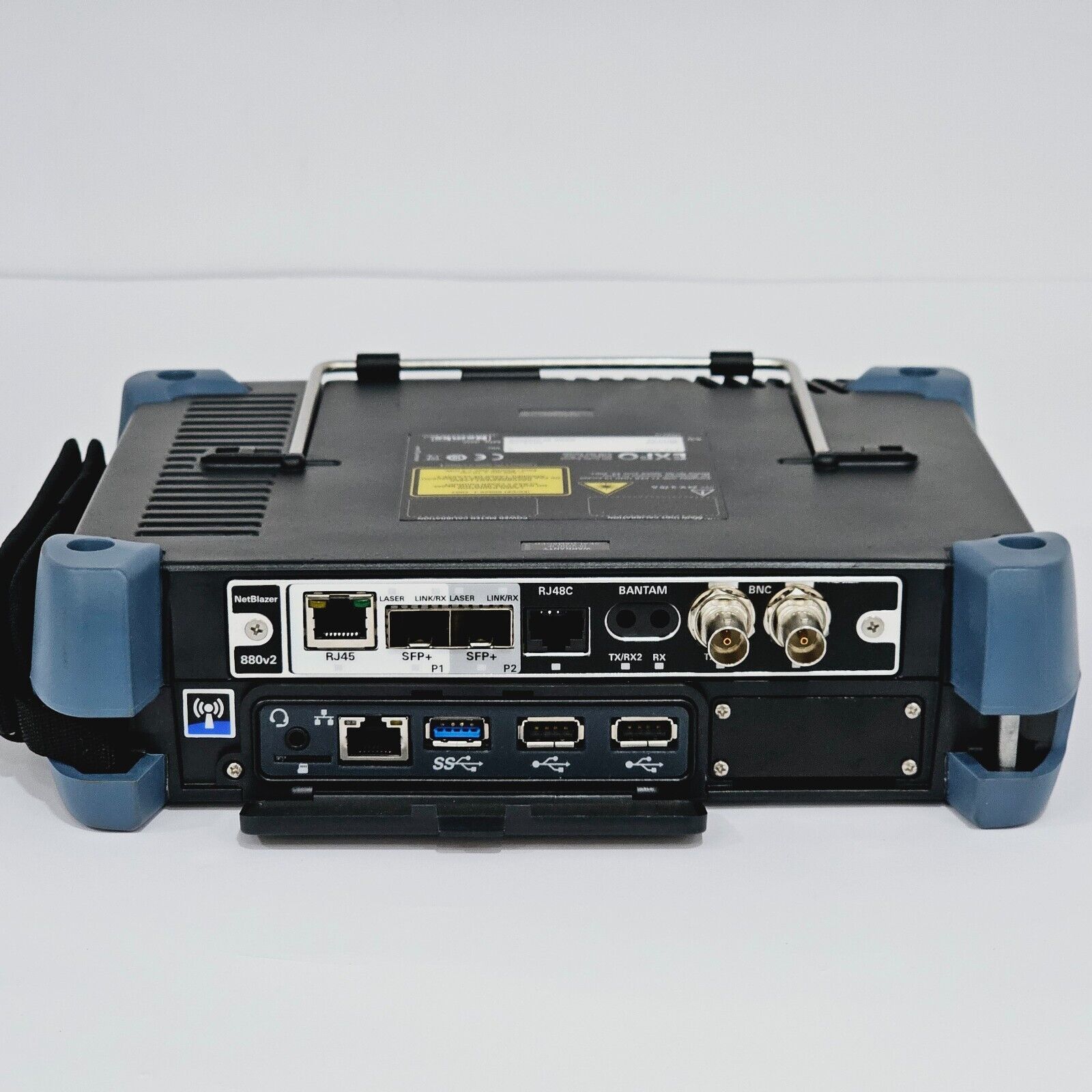 EXFO FTB-1 Pro w/ FTB-880v2 NetBlazer GigE Optical Electrical 1 Gigabit Ethernet