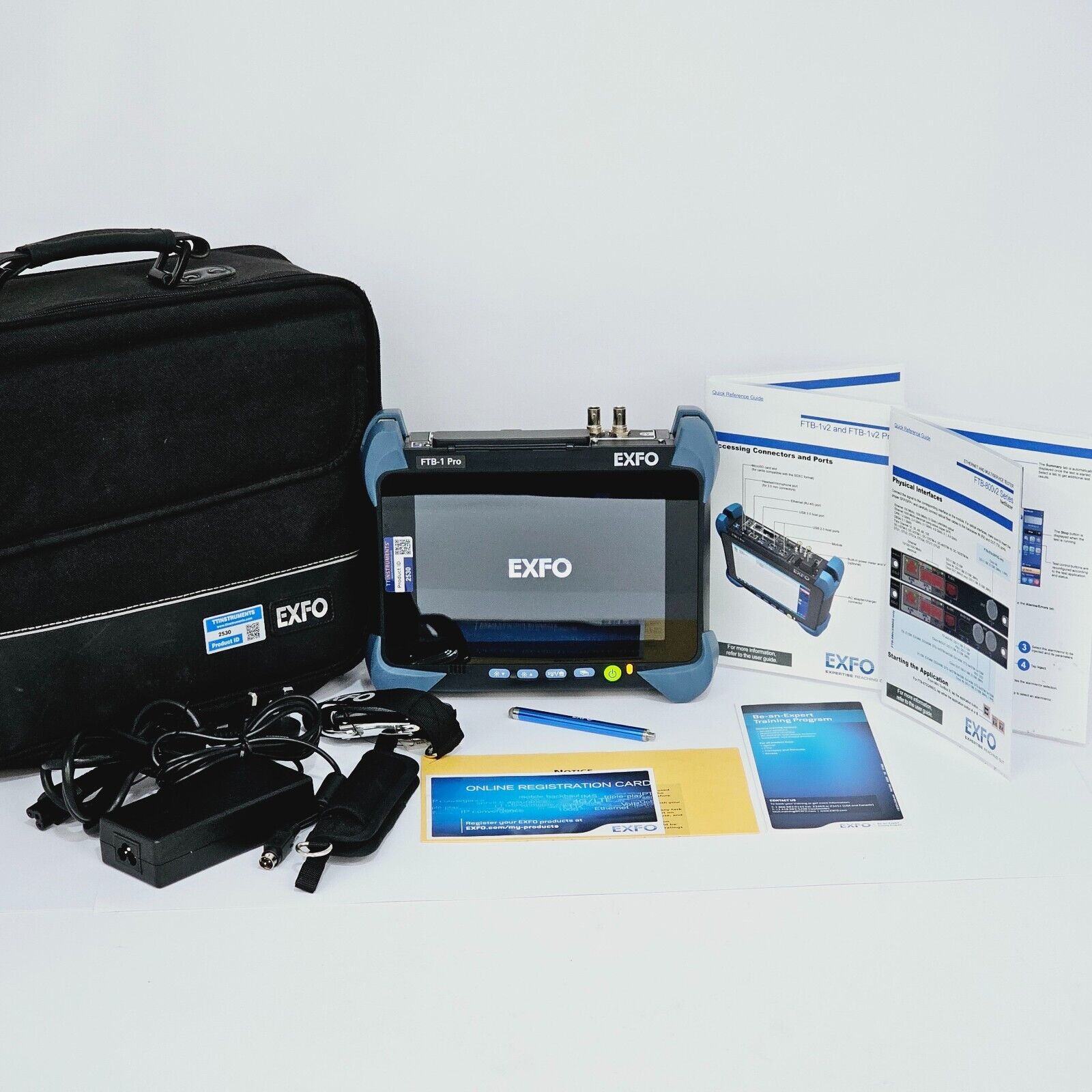 EXFO FTB-1 Pro w/ FTB-880v2 NetBlazer SDH SONET PDH 52M Tester