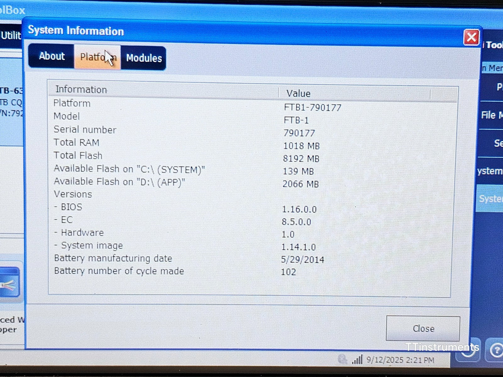 EXFO FTB-1 with FTB-635 DSL Tester FTB CQ DSL FTB-635-V2XAA
