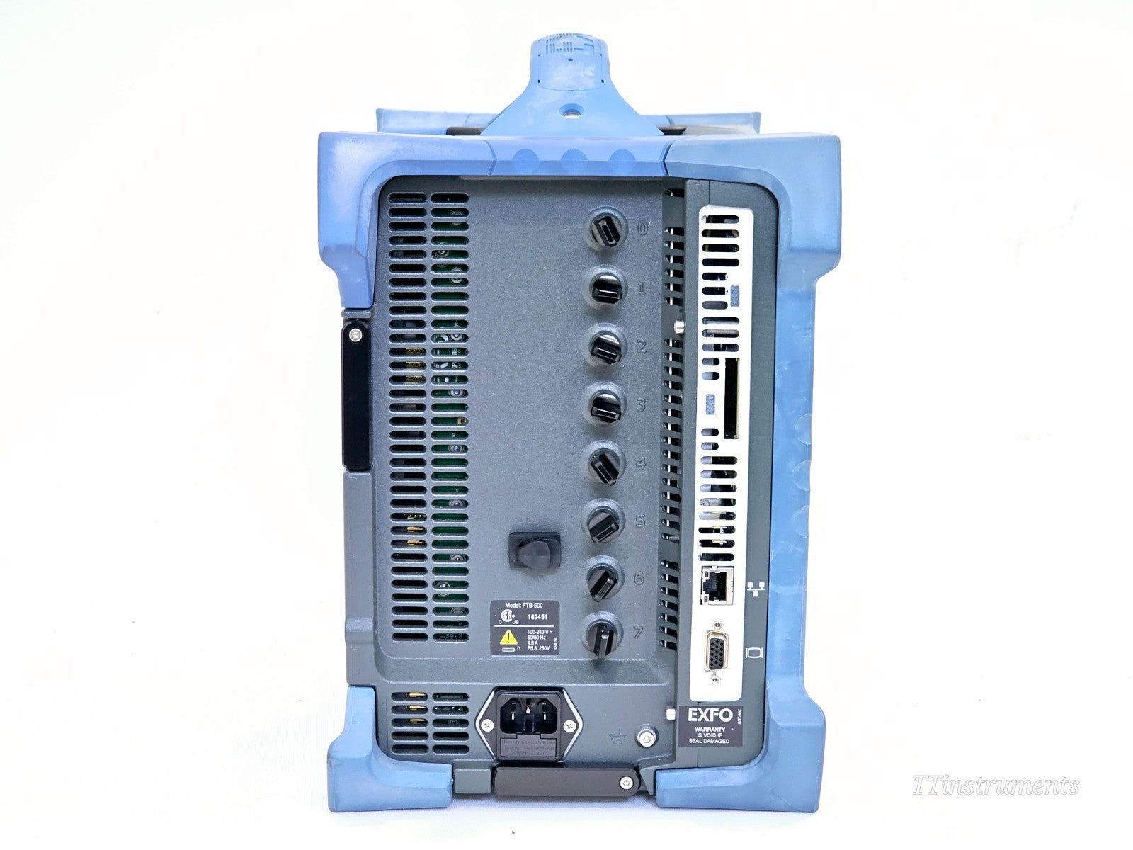 EXFO FTB-500 with FTB-5800 CD & FTB-5500B PMD Analyzer + FLS-5834A Light Source