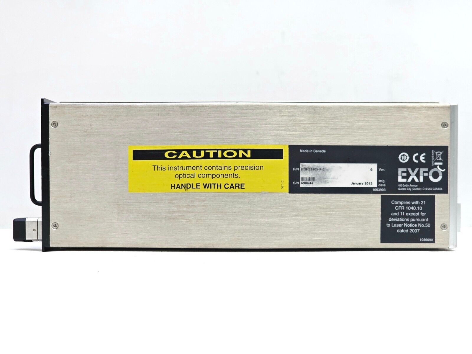 EXFO FTB-5240S-P OSA Optical Spectrum Analyzer 1250-1650nm INB In-Band OSNR Opt.