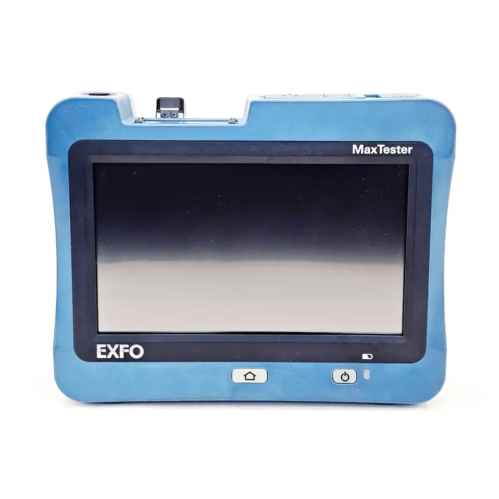 EXFO MAX-715B-M1 1310 1550nm singlemode OTDR front panel and connector port