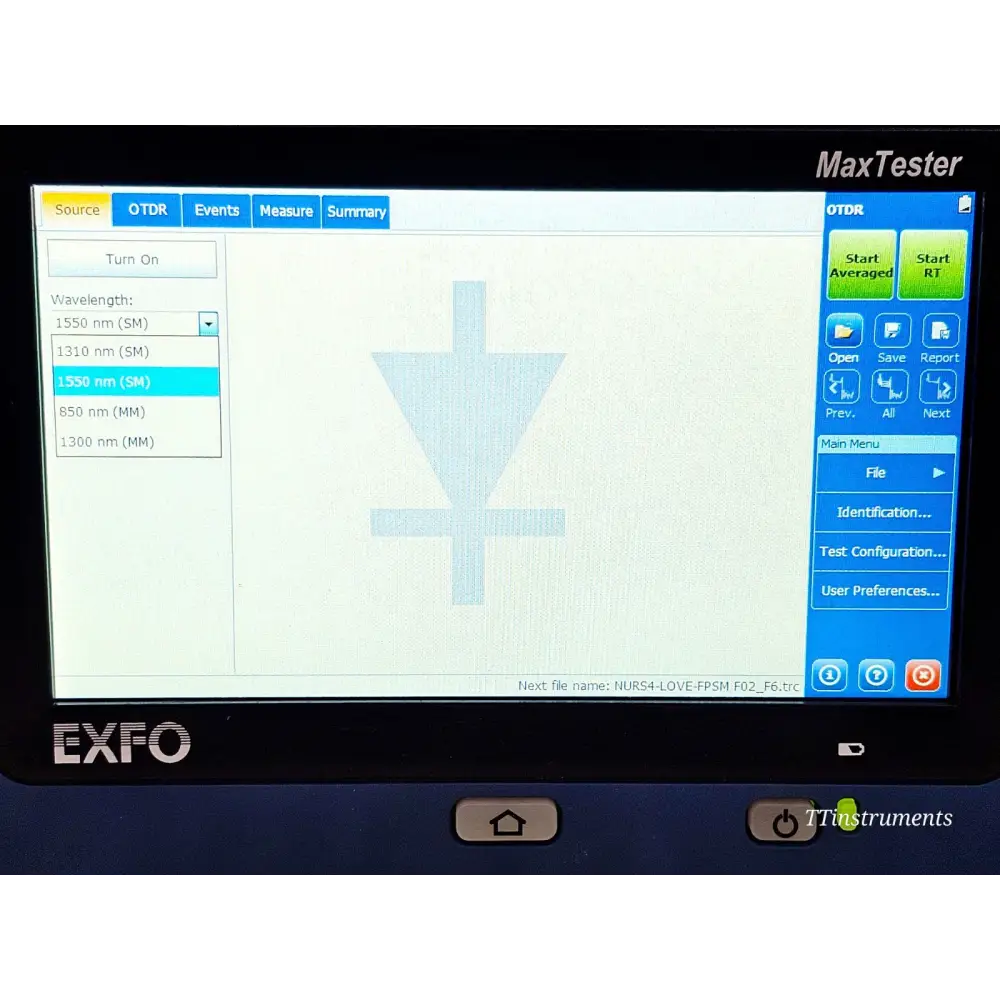 Viavi ONX-220 DSP OneExpert DSAM used unit cosmetic condition close-up