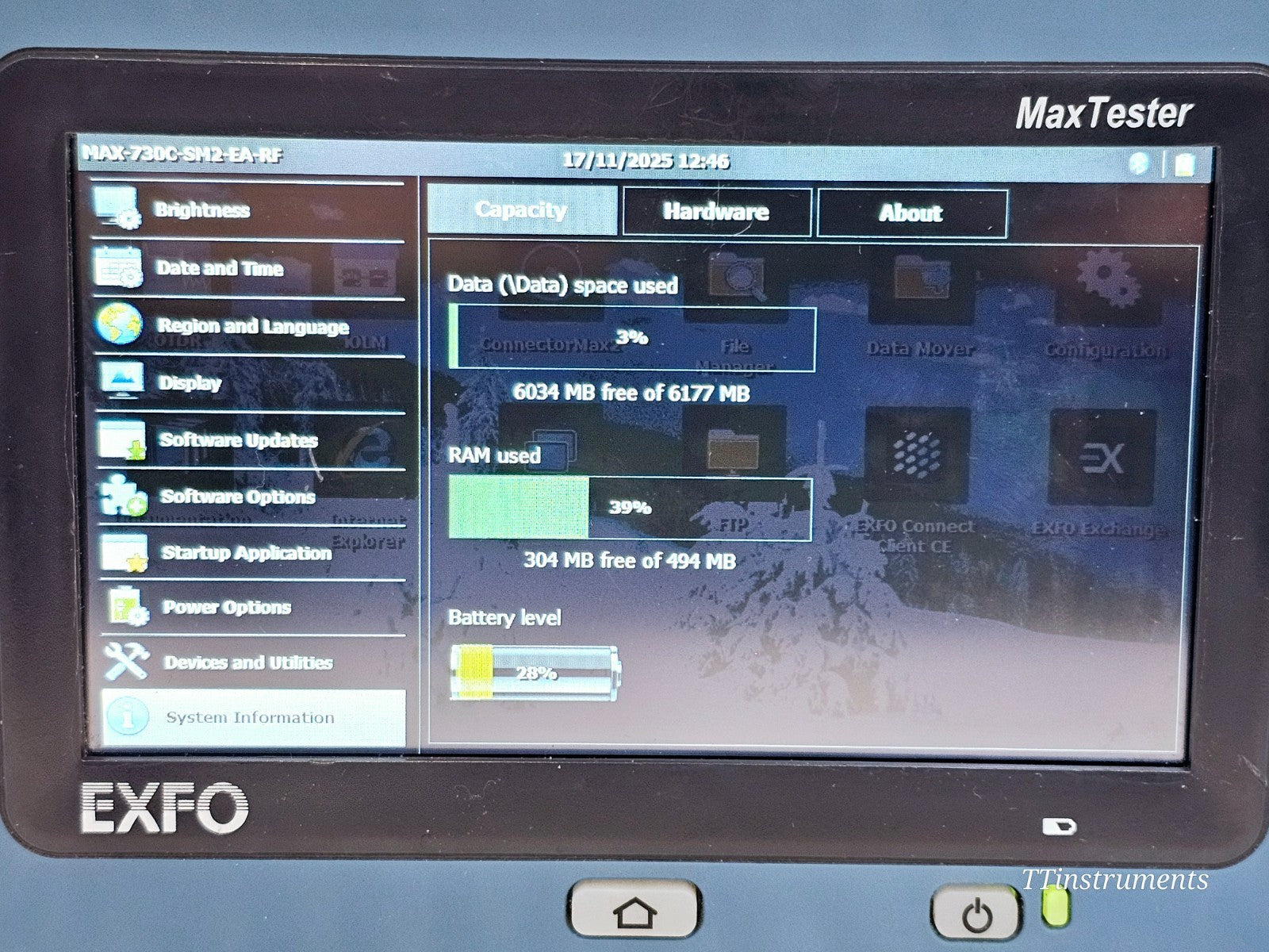 EXFO MAX-730C-SM2 OTDR iOLM MaxTester 1310/1550, 1625 LIVE FIBER SM2 MAX-730C