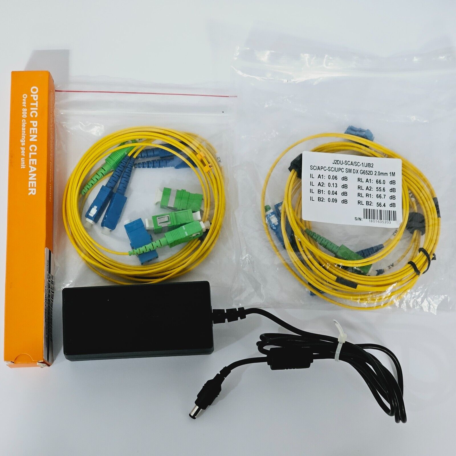 EXFO OLTS 940 ICERT QUAD 850/1300/1310/1550 nm SM MM Optical Loss Tester MAX-940