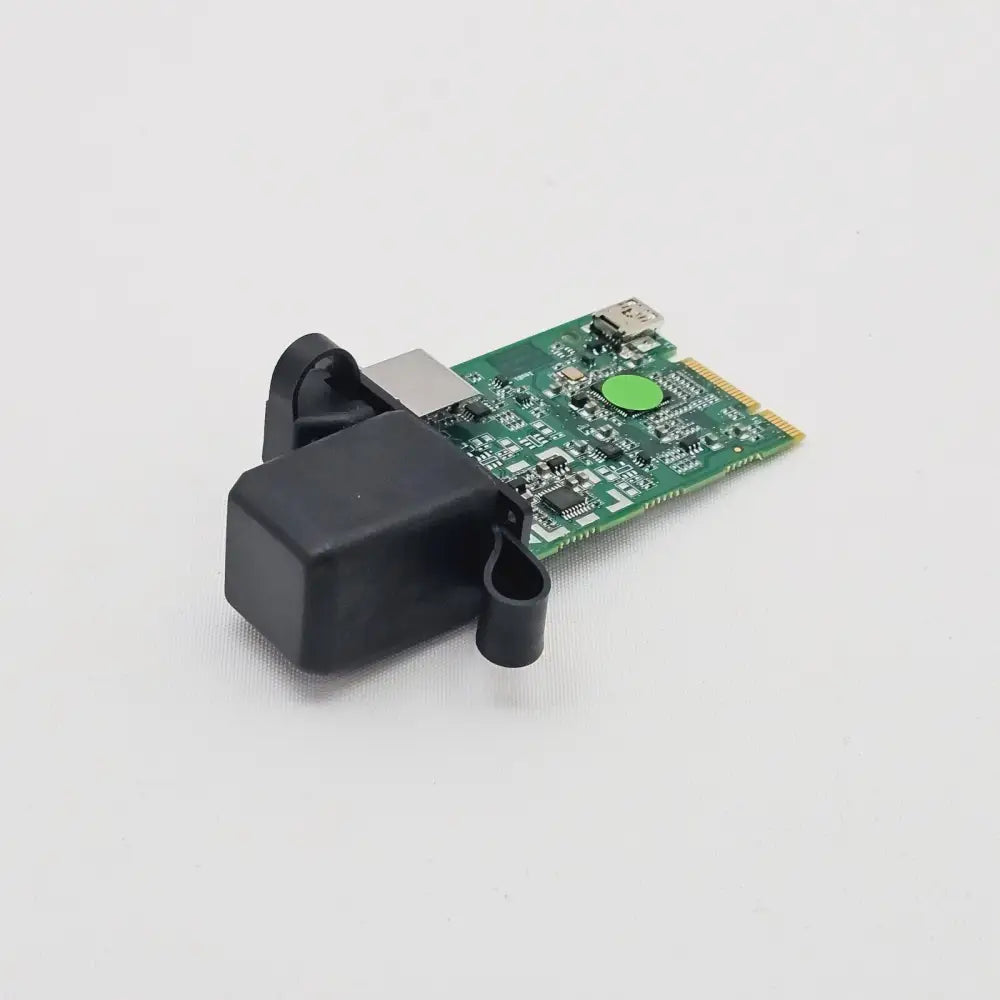 EXFO PM-1v2 optical power meter and VFL module close-up of port area