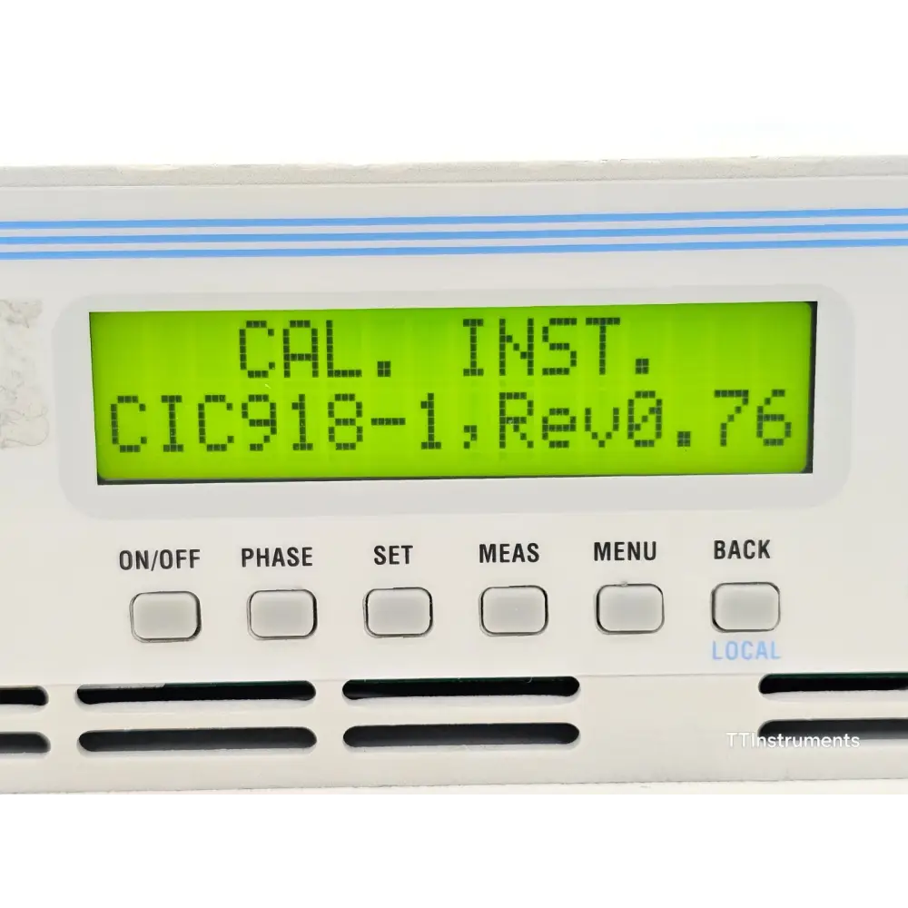 Ametek California Instruments 1501IX rack-mount AC power source angled front view