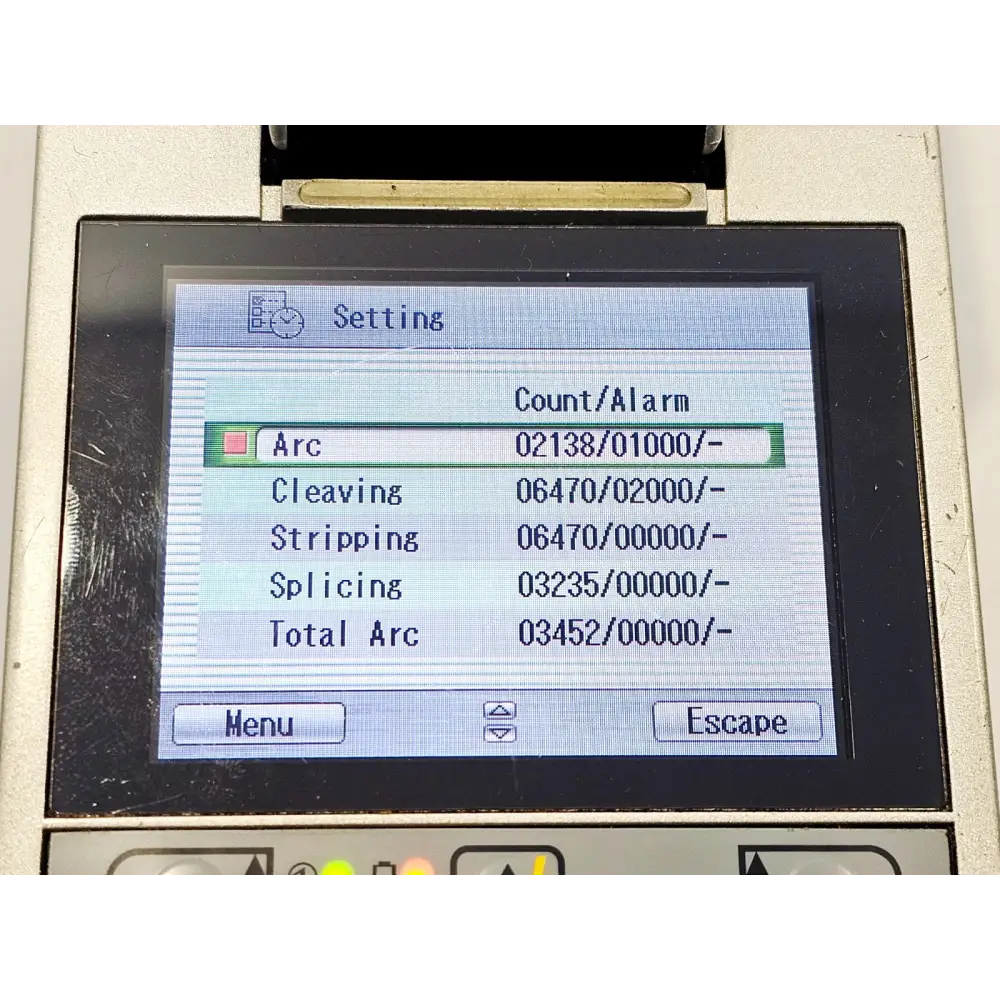 Fitel Furukawa S177A Core Alignment Fusion Splicer + S325A Cleaver ARC 3452 S177