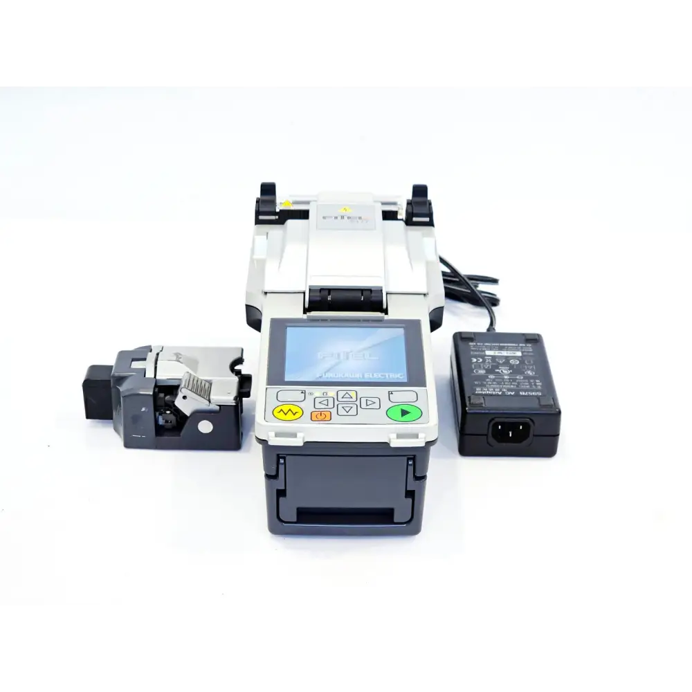 Fitel Furukawa S177A core alignment fusion splicer front view with S325A cleaver