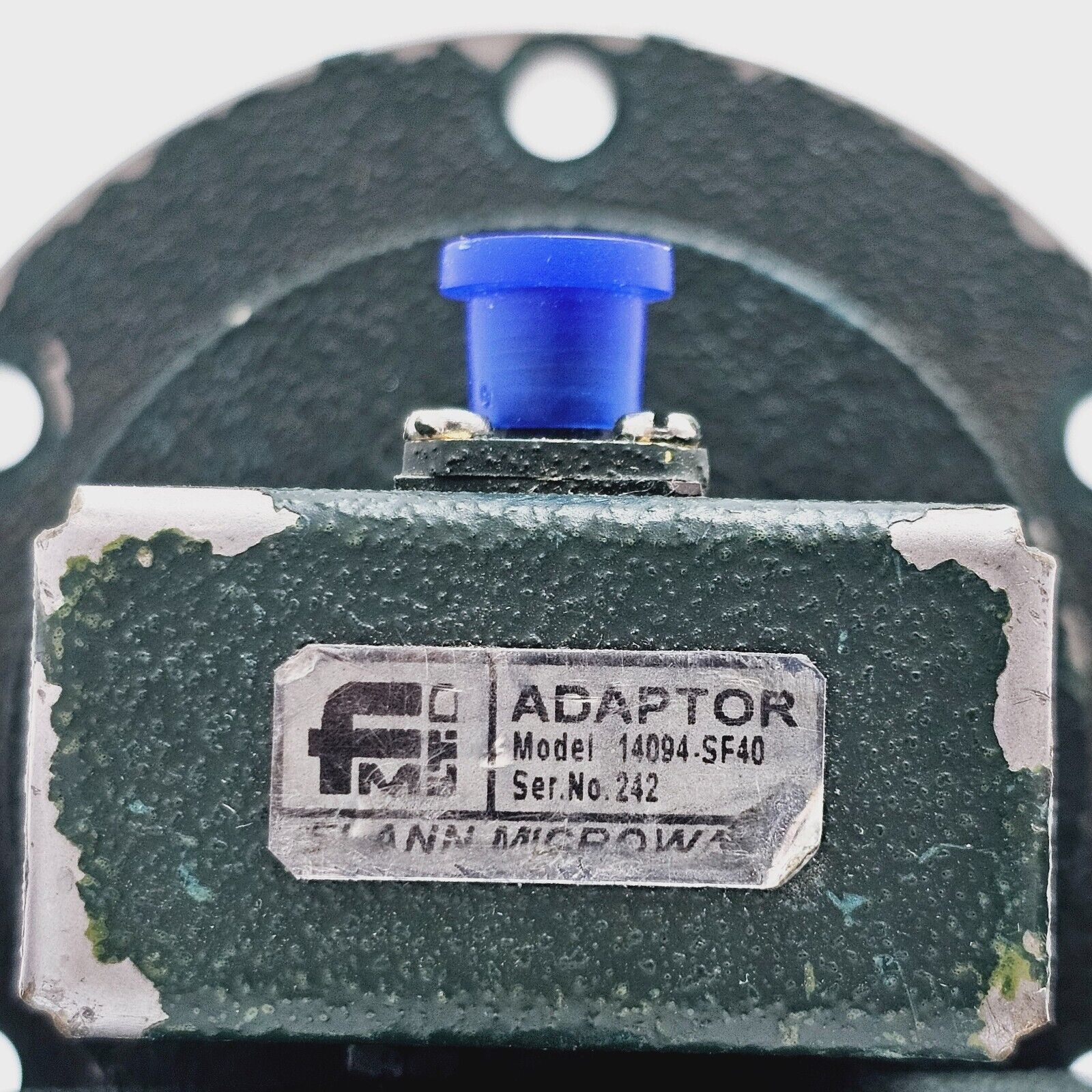 Flann Microwave 14094-SF40 Waveguide to SMA Coax Adaptor 5.38 - 8.18 GHz