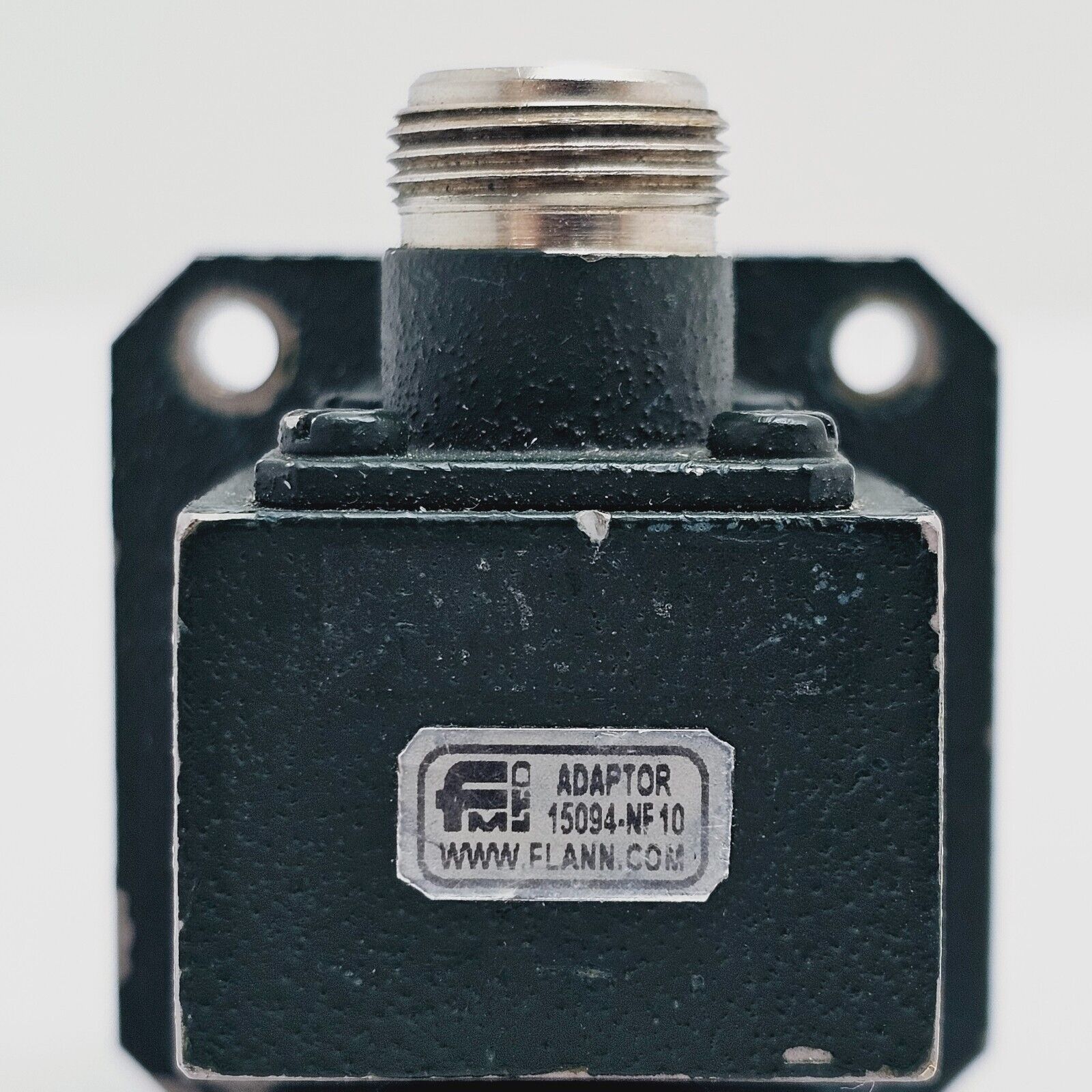 Flann Microwave 15094-NF10 Broadband Waveguide to Coax N Type Ad 6.58 - 10.0 GHz