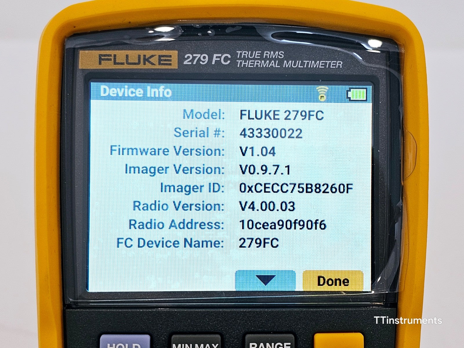 Fluke 279 FC Thermal Multimeter with iFlex TL175 Probe w/ Case & Accessories