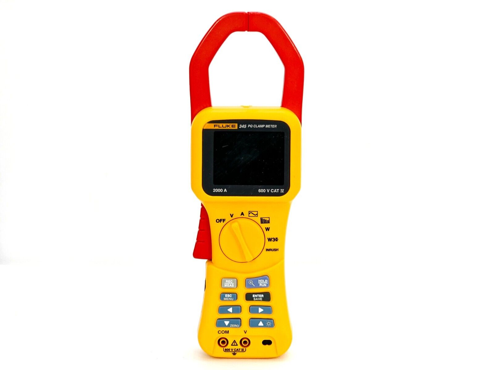 FLUKE 345 PQ Power Quality CLAMP METER 2000 A 600 V with Accessories
