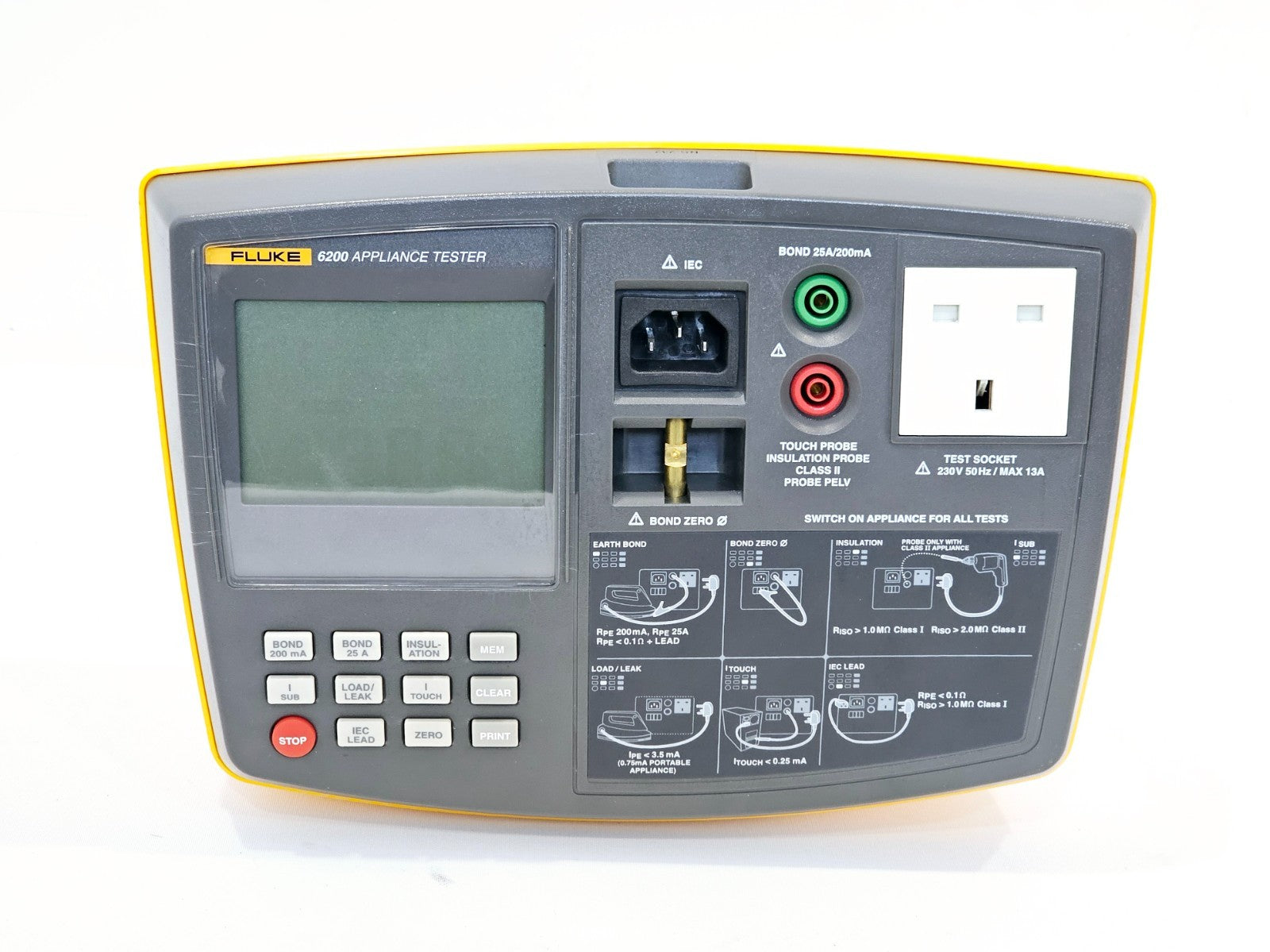 Fluke 6200 PAT Portable Appliance Tester