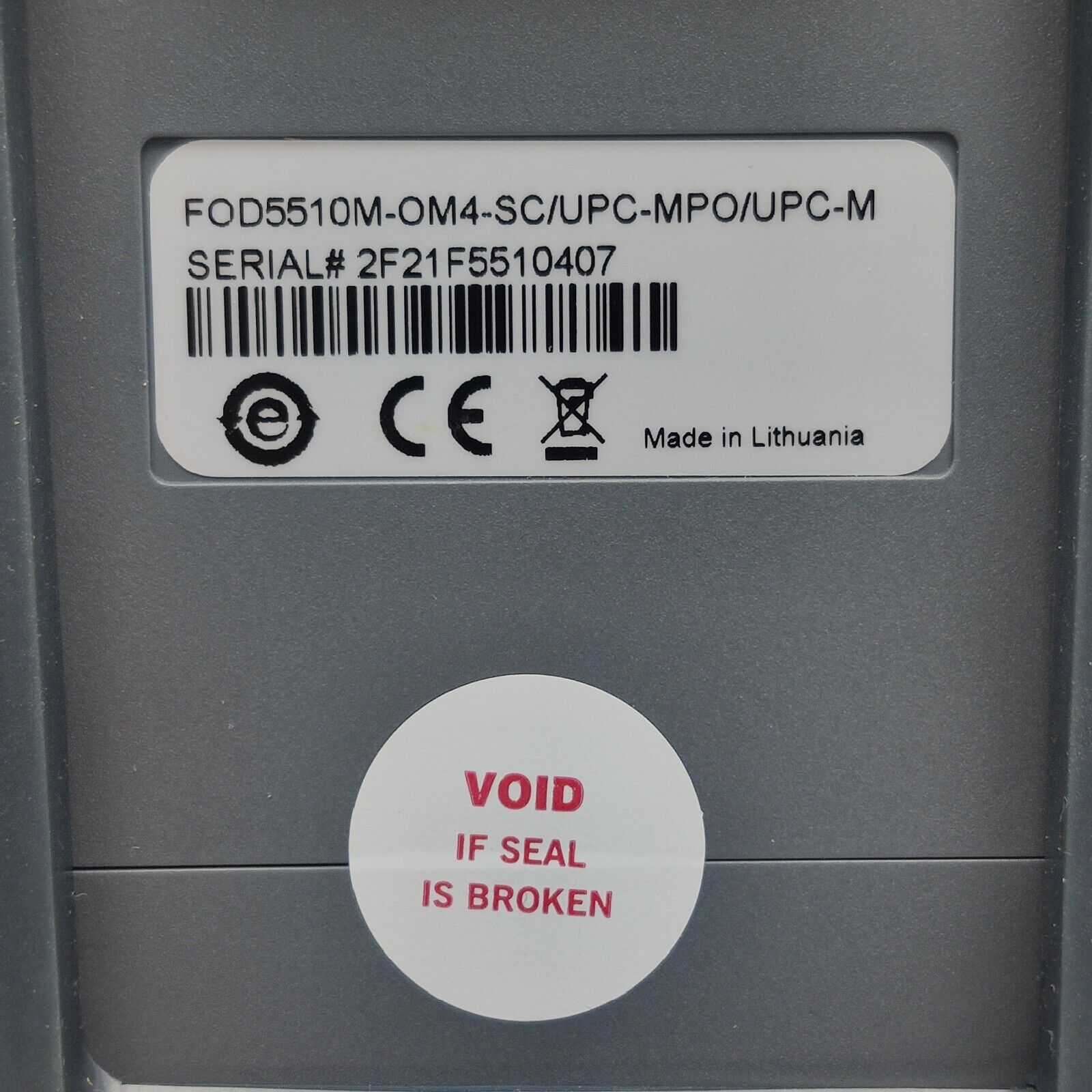 FOD5510M-OM4-SC/UPC-MPO/UPC-M FOD5510M MPO Optical Switch MM 1x12 MPOKIT-SWITCH