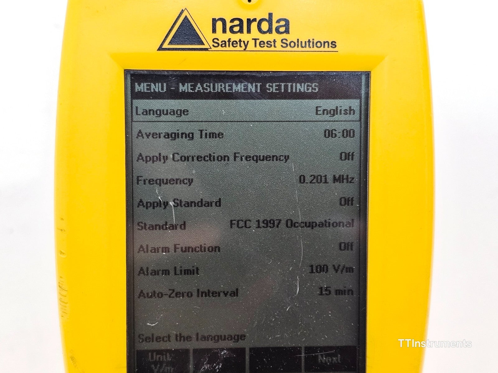 FOR PARTS Narda NBM-550 Broadband 2401/01 E-Field Probe 100 kHz - 3 GHz 2402/01